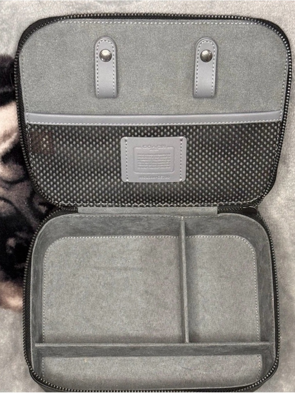 Coach Signature Black Tech Case - Picture 7 of 9